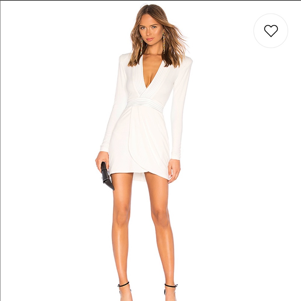 NWT ZHIVAGO Eye of Horus Mini Dress White Size S/4